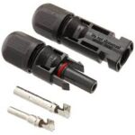 MC4 Connector Set Male & Female | 50mm x 17mm | 30A 1500V | Solar Panel DC Cable Connector