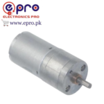 DC Gear Motor – High Quality 6V/12V/24V Reducer Motor, 12–120 RPM for Robotics & DIY Projects