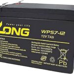12V 7.2Ah AGM Lead Acid Battery WP7.2-12A/F2 – 6.35mm Terminal