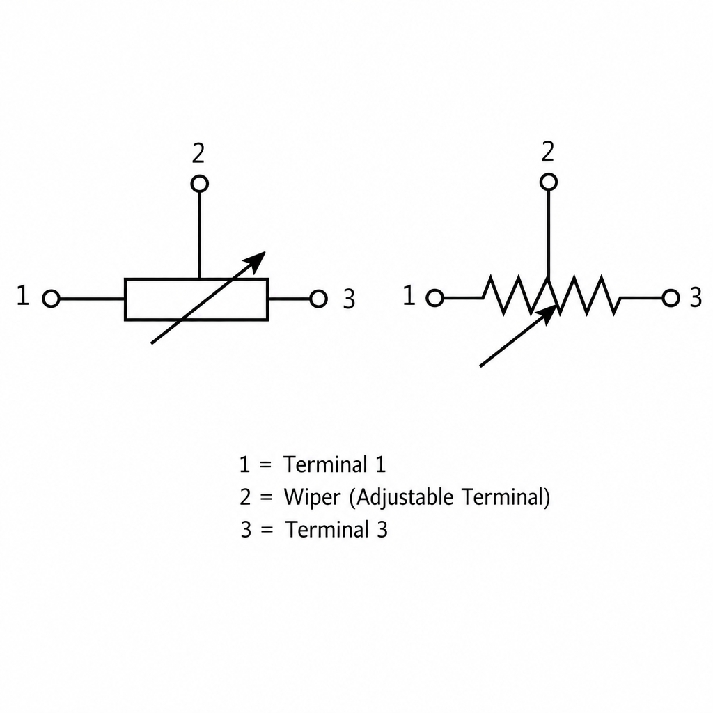 variable resistor symbol